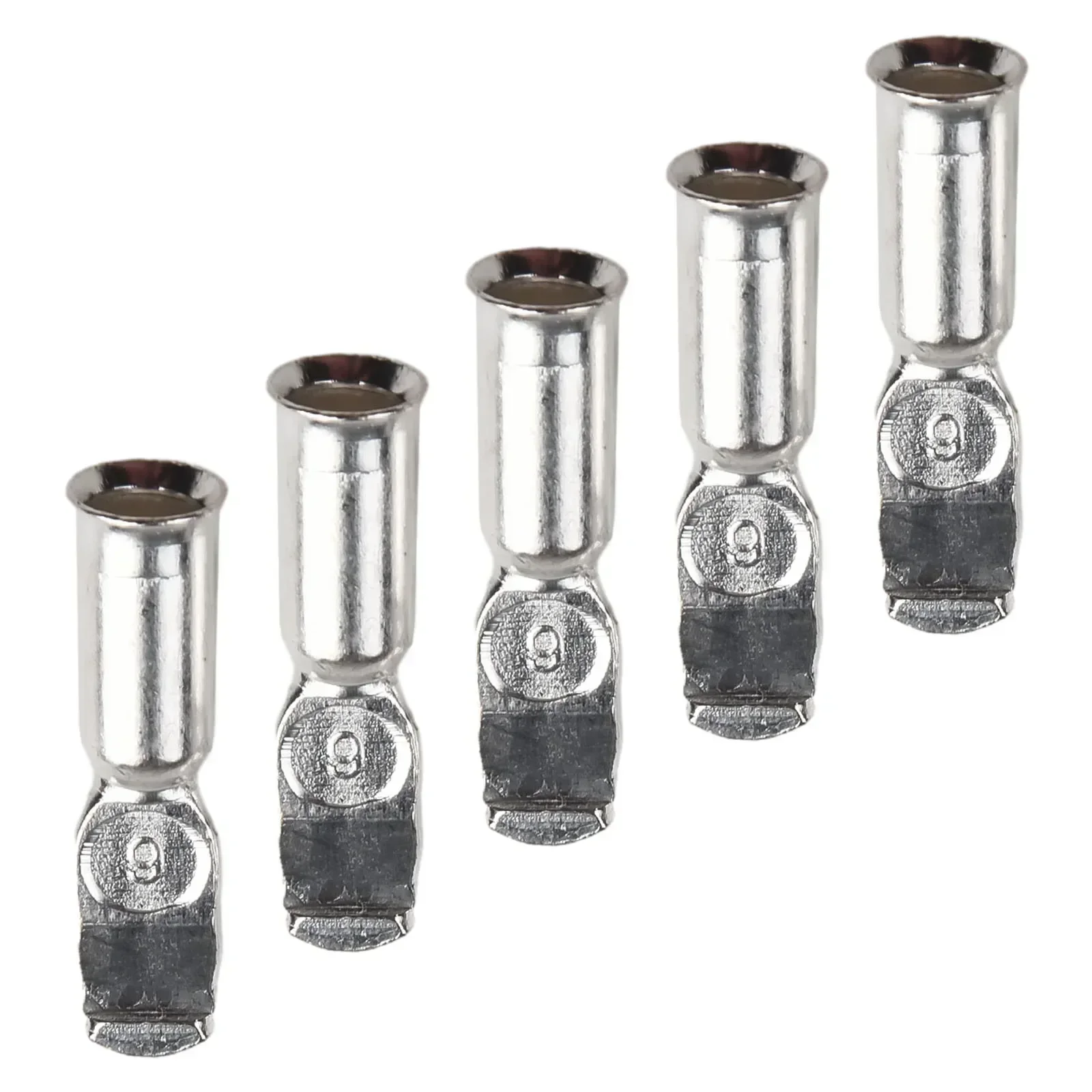 10PCS 50A FOR Anderson Plug Contacts Pins Lugs Terminals For 50 Amp Connectors 6-12AWG Circular Power Aviation Socket