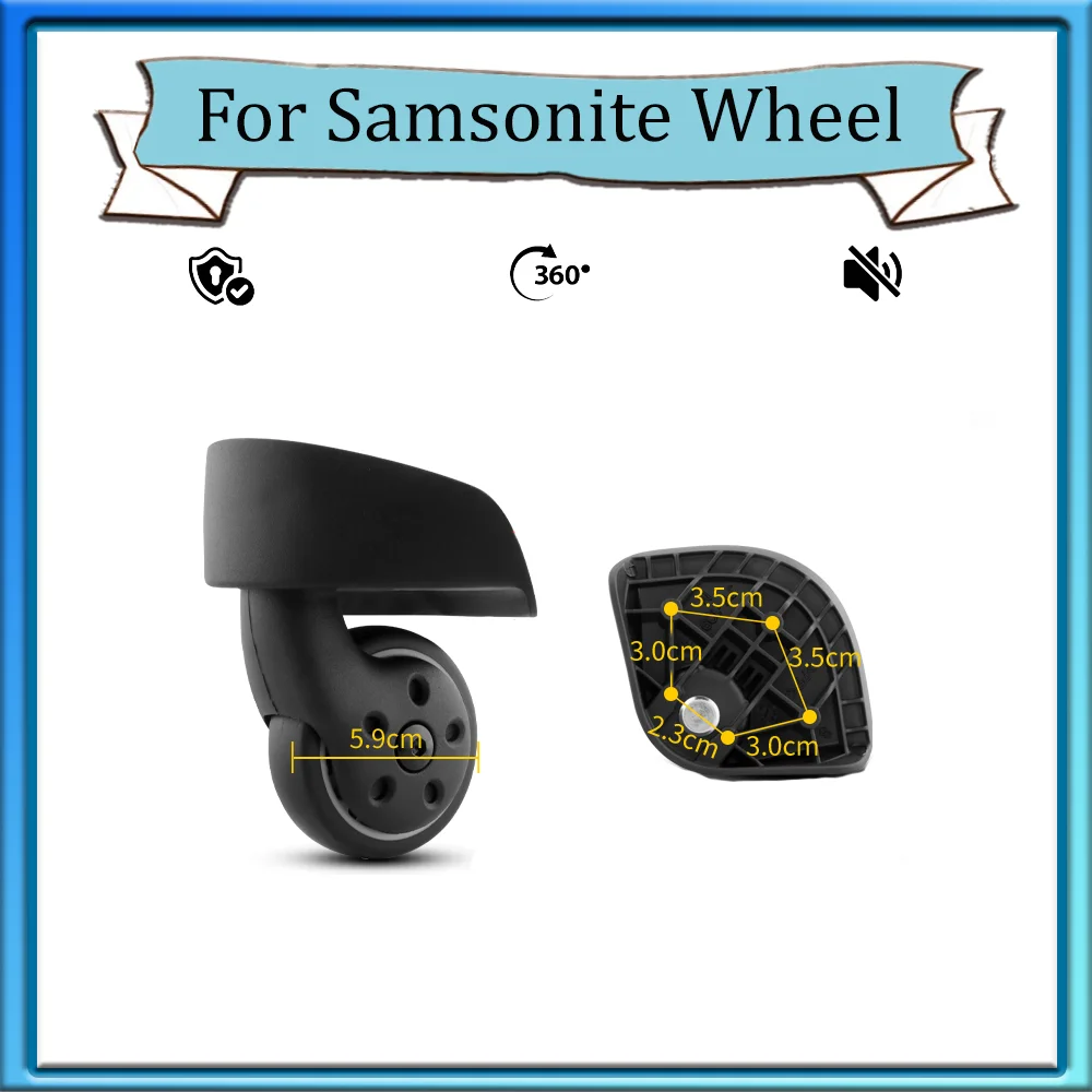 

For Samsonite JY-109 Pull rod luggage accessories Universal wheel luggage accessories casters pulley luggage wheel maintenance