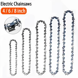 6 Inch/4Inch/8Inch Mini Stalen Kettingzaag Ketting Elektrische Elektrische Zaag Accessoire Vervanging Elektrische Kettingzaag Ketting