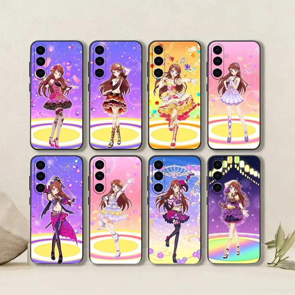 

Shibuki Ran-Sexy and Handsome-Aikatsu! Phone Case For Samsung Galaxy A73,A72,A71,A70,A53,A52,A51,Others Soft Black Cover