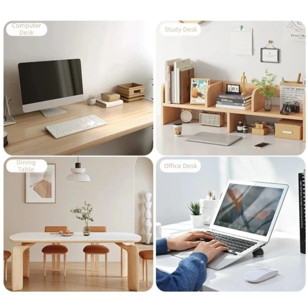 Quality Imitation Wood Grain PU Mousepad Deskpad Waterproof Computer Mouse Pad Anti-slip Mouse Mats Home