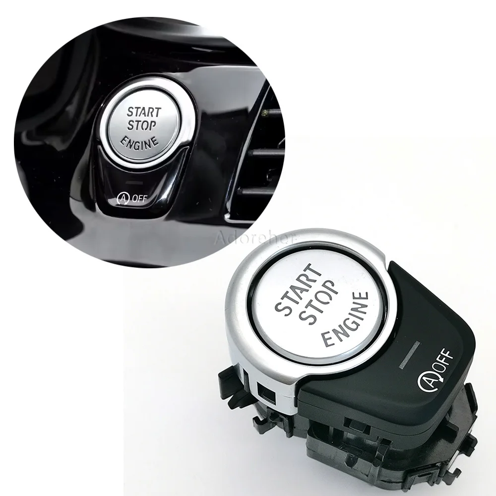 

Крышка кнопки зажигания двигателя автомобиля, запуск, остановки, выключения двигателя для BMW 5 серии G30 G31 G38 2018-2023 7 серии G11 G12 G21 2016-2022