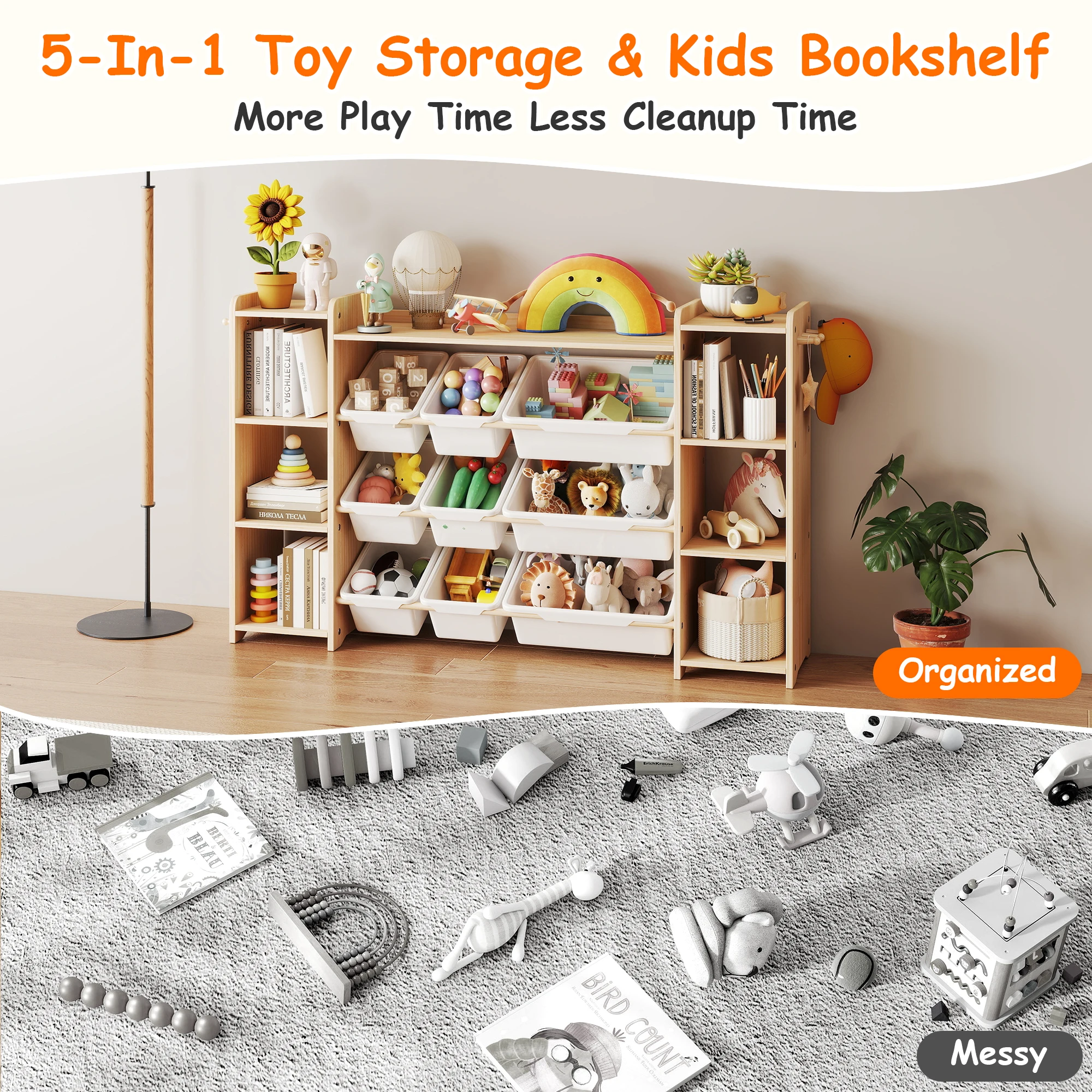Organizzatore per Giocattoli B - Baby Nursery Shelves recensione e prezzo