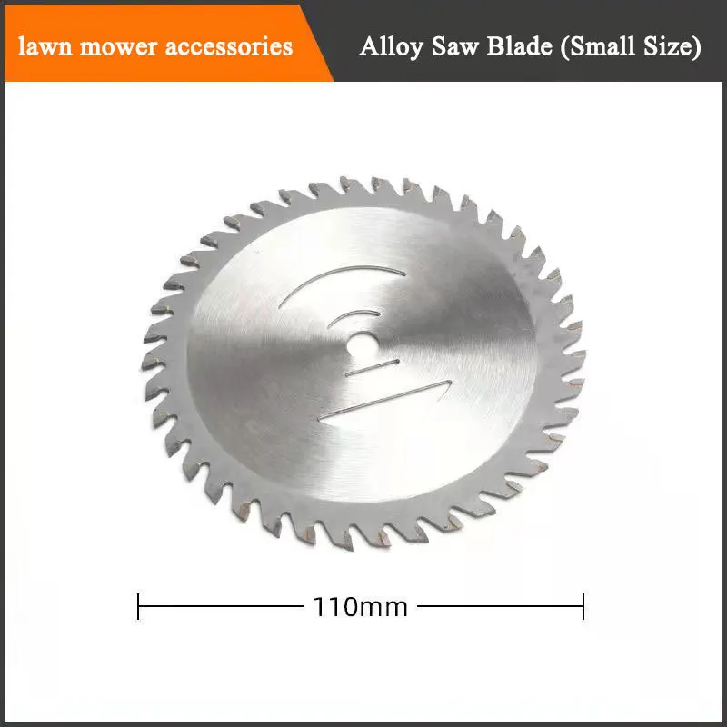 110/150mm Wheel Lawn Mower Saw Blade Weed Eater Cutting Disc Grass Trimmer Head Cutter Alloy Blade Garden Power Tool Accessories