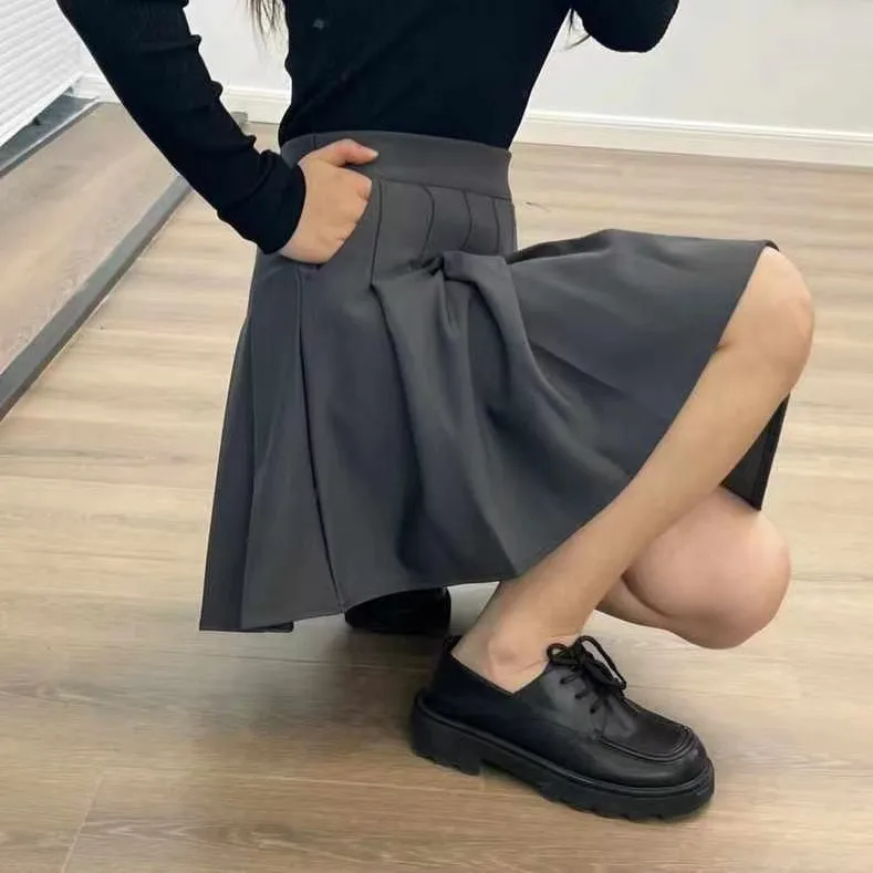 

Skirts Womens Spring Maxi Party Female Beach Street Bohemian Satin Silk Cotton Loose Femme Oversized Mujer Retro Dark Soft