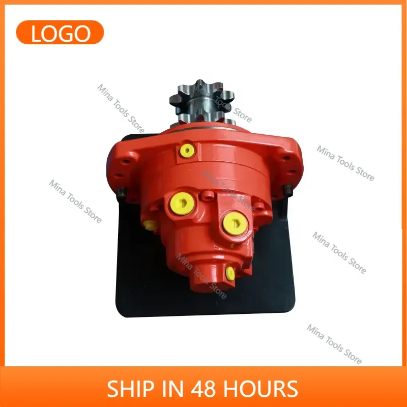Helm Tower MS05/MSE05 Cast Iron Low Speed High Torque Piston Motor 350Bar for Agriculture view 4