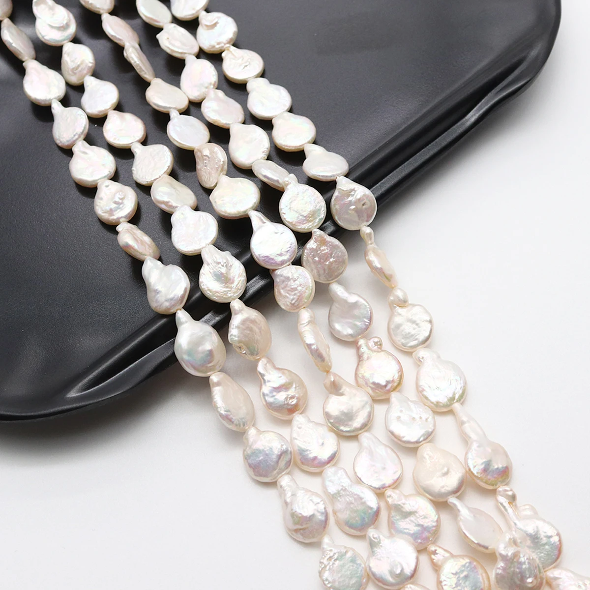 

Бусины Из Натурального пресноводного жемчуга в форме капли, 11-12 мм