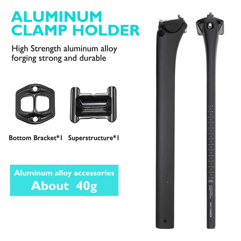 

S-W SL8 road bicycle carbon seatpost, 15 offset, adapted to SL8 frame, 300/380mm,lightweight carbon fiber road bicycle equipment