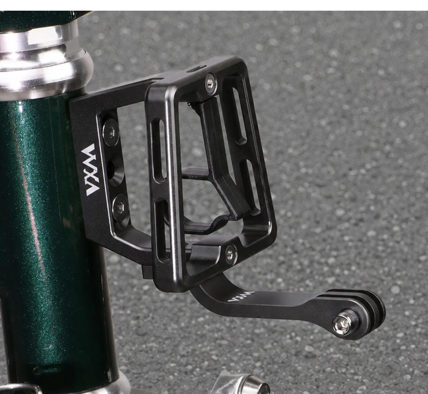 VXM Faltbares Fahrrad, Schweinsnase-Frontablage, Rhinoceros-Tasche, CNC, geeignet für kleine Kleidungsstücke und große Reihen, P8 Java Neo – Detail 18