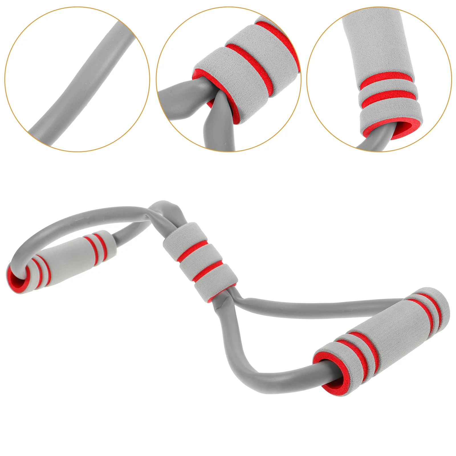 

Yoga Stretch Strap High Elastic Resistance Band For Flexibility Full Body Workout Portable Exercise Band Yoga Supplies