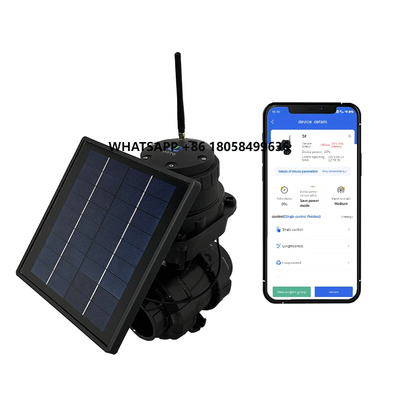 

4G Wifi Smart Controller for Irrigation Programmer Rain Bird Controller Smart Farming Equipments Solar Water Valve