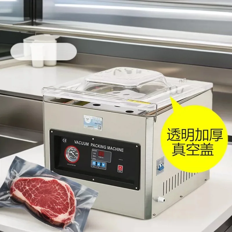DZ-400 Vacuum Machine Large Automatic Vacuum Compression Sealing Baler Packaging Machine Commercial No Pick Bag