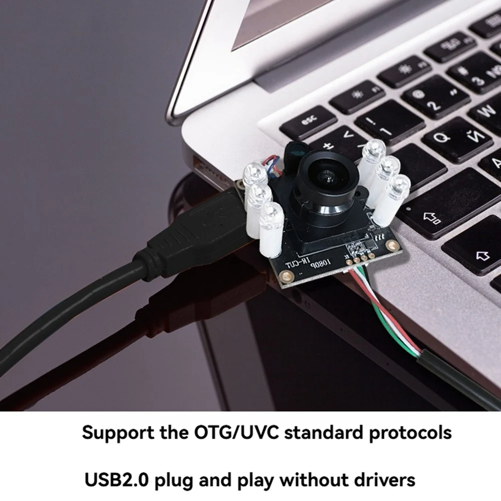 FFYY-Module de caméra d'interface USB dynamique élevée 1080P H.264 OV2735 Module de caméra pour la reconnaissance faciale