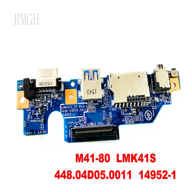 

Original for Lenovo M41-80 USB board Audio board M41-80 LMK41S 448.04D05.0011 14952-1 tested good free shipping