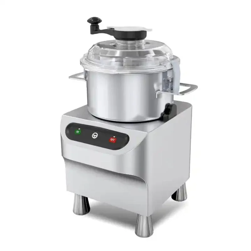 Máquina de relleno de verduras de acero inoxidable, trituradora de carne y verduras de doble velocidad, tazón para aplastar alimentos, picadora de carne multifunción