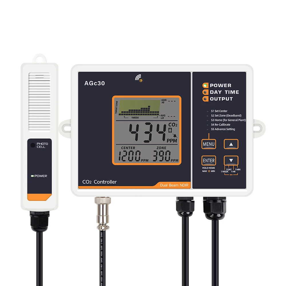AGc30 CO2 controller intelligent CO2 monitoring system