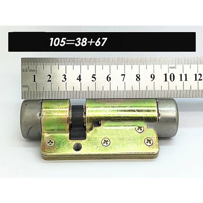 Security Door Lock Core AFS Security Vintage Entrance Exterior Door Lock Cylinder  Pull Handle Lock Body Universal