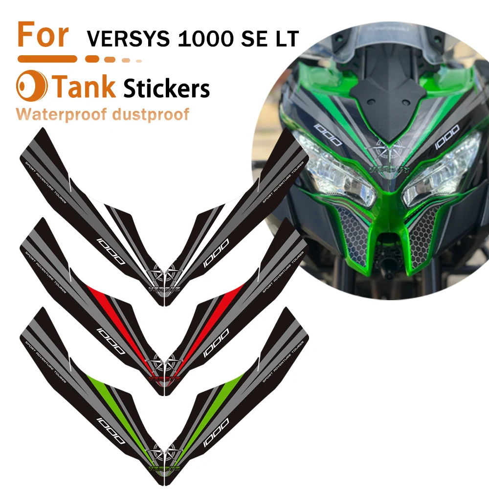 

For Kawasaki VERSYS 1000 SE LT motorcycle accessories stickers fairing decals body waterproof pull flower decorative stickers