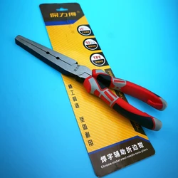 Best Selling Welding Assistant Plier Sign Bending Tool with Flat Mouth Sign-making Aluminum Strip Bender