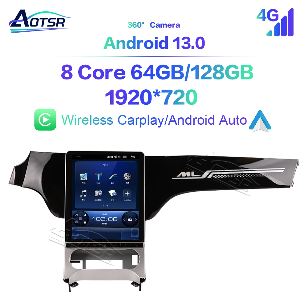 For Mercedes Benz ML 2013/2014/2015 Car Radio 12.1