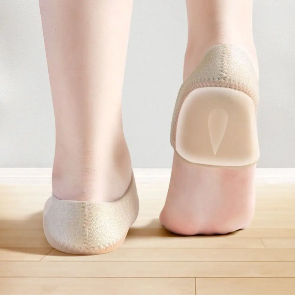 2 أزواج توسيد كعب غطاء للحماية هلام السيليكا قابلة لإعادة الاستخدام كعب امتصاص الصدمات قابل للغسل غطاء كعب القدم قوس منصات الذكور/الإناث #3