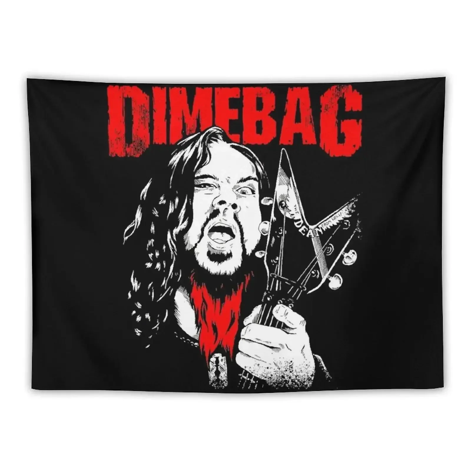 

Dimebag Tapestry Aesthetic Room Decor Korean Room Decorator Tapestry