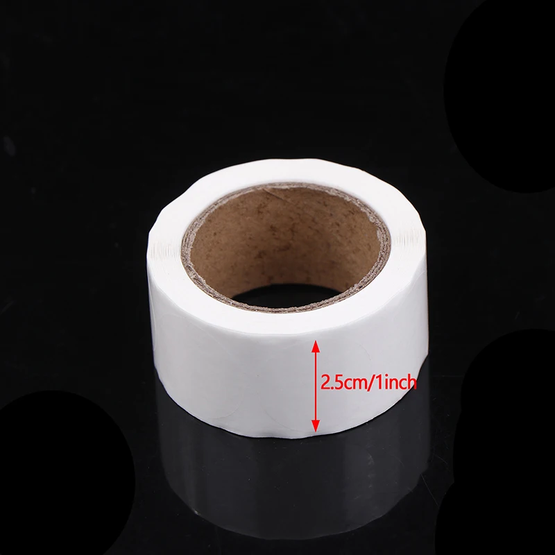 500pcss/Roll Transparent Self-adhesive Sealing Stickers 2.5CM Round Transparent Gift Packaging Seal Labels