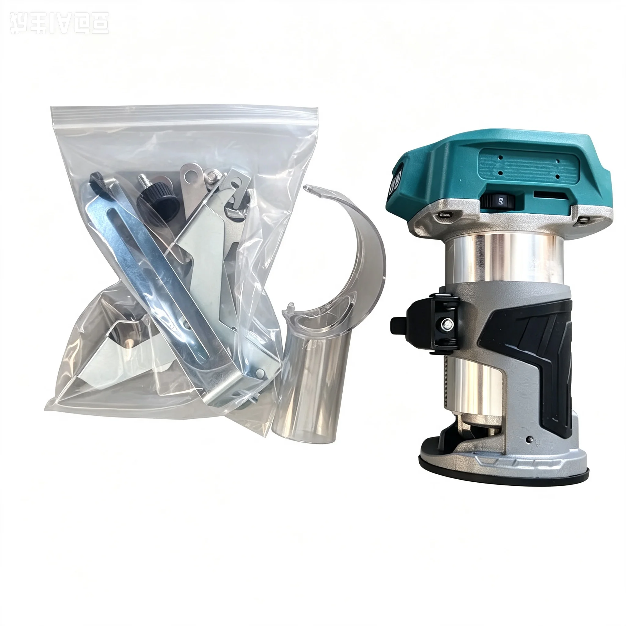 Brushless Electric Hand Trimmer Cordless Wood Router Woodworking Engraving Slotting Power Tool for Makita 18V Battery Pin