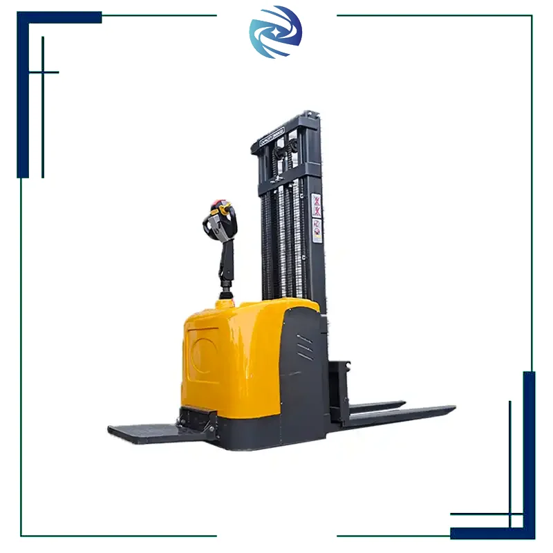 Full Electric Pallet Stacker AC Driving System New Maintenance-Free Warehouse Handling Operations Industrial Warehouse Stacker