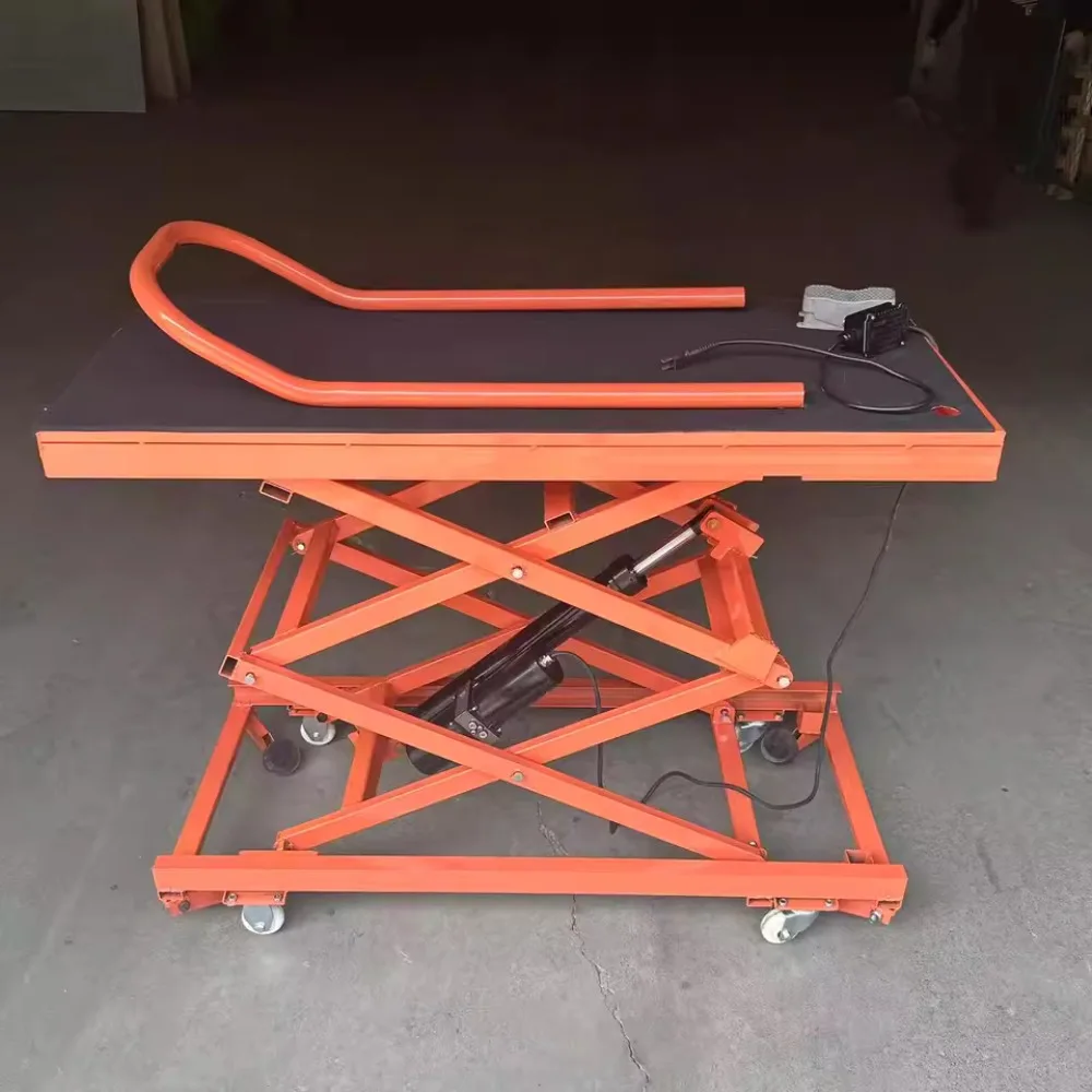 Elektrohydraulisches Heben, zusammenklappbar, flache Schere, elektrischer Pferdehocker, Verdickung