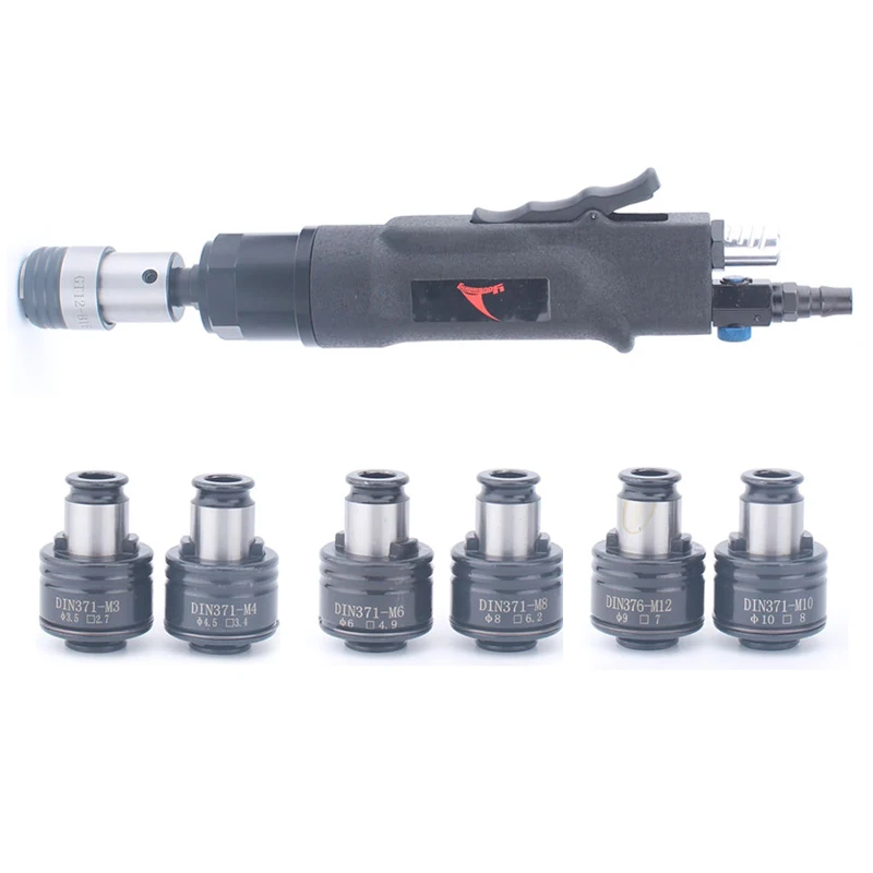 YOUSAILING Pneumatic Tapping Machine Drill With M3-M12 DIN Clutch Overload Protection Chuck For Threading Common Iron