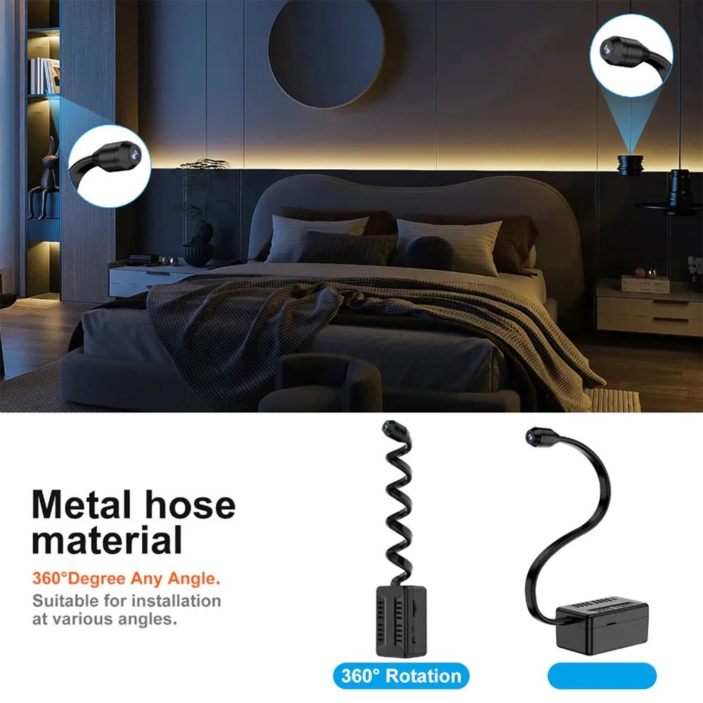 

Мини-камера 1080P HD Wi-Fi Беспроводная камера Видеорегистратор Безопасность Защита Наблюдение Открытый Крытый Cam Loop Record ﻿