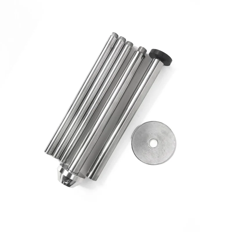 Stainless Steel Table Base CW With Connecter Magic Tricks Stage Close Up Magia Illusion Gimmick Props for Professional Magicians