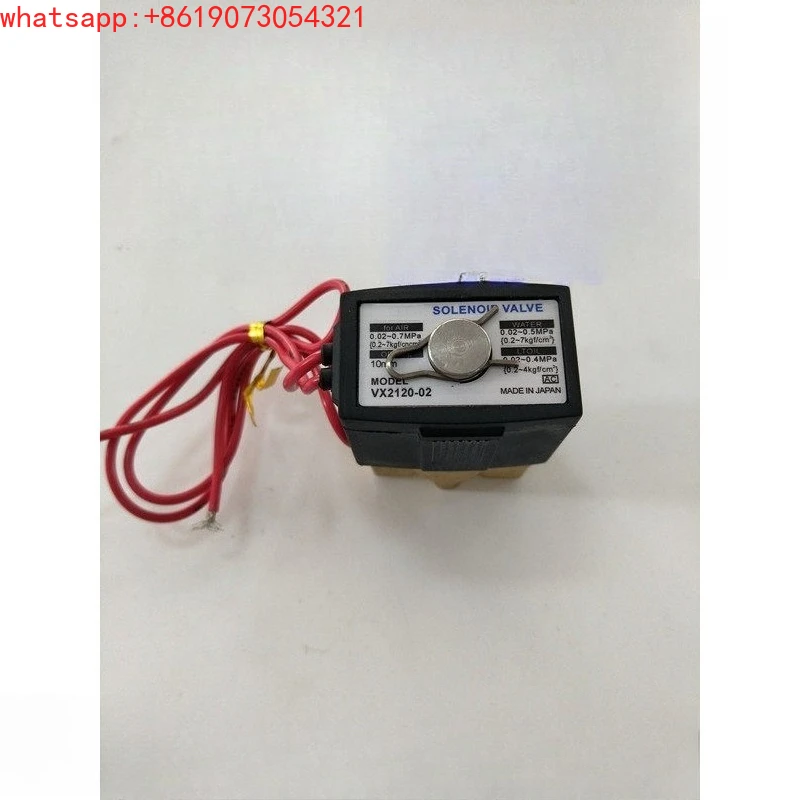 Solenoid valve Normally closed two-position two-way VX 2120-02 VX 2130-03 VX 2140-04 water valve