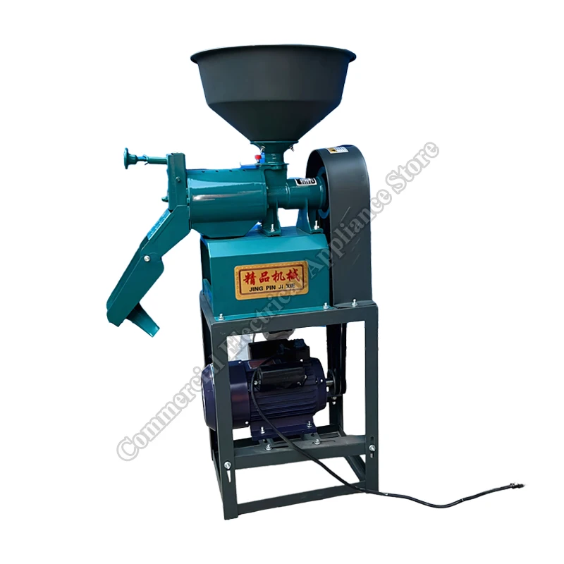 Rice Mill Full-Automatic Farm Use Rice Polisher Paddy Husker Multifunctional Commercial Corn Peeler Millet Dehuller