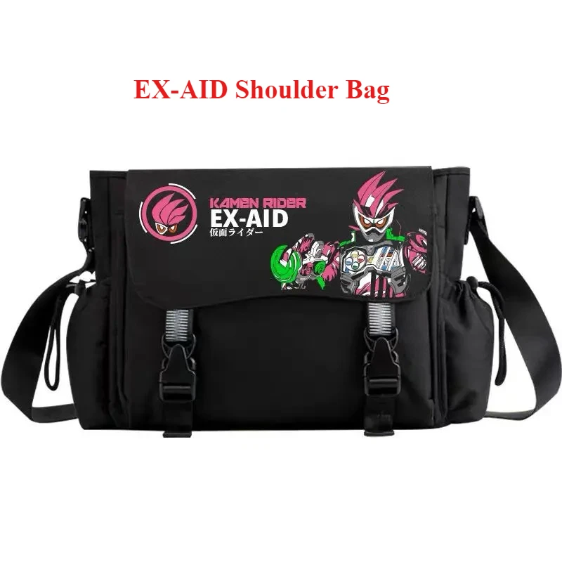 

33X27X14 см Kamen Rider Build EX-AID Bag Аниме Студенческая сумка через плечо When King Sabre