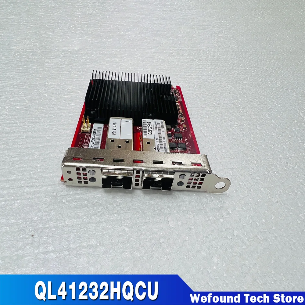 

QL41232HQCU For QLogic 10G 25G SFP28 QL41232 Gigabit Dual Port Net-work Card AH2010412-01