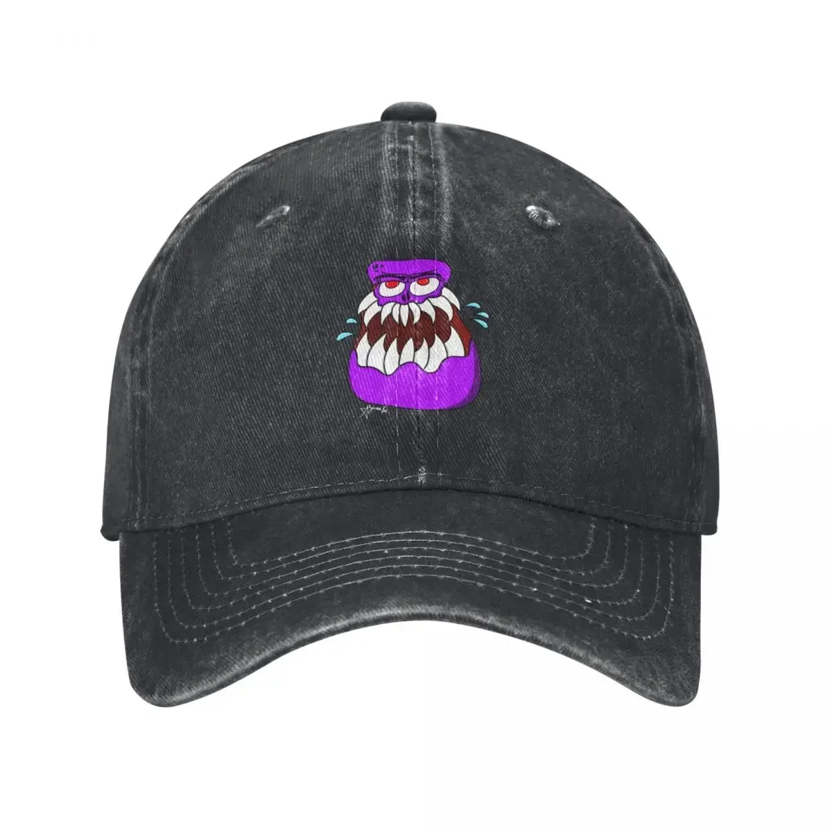 Purple People Eater Baseball Cap Dropshipping Fashion Beach birthday Sunscreen Boy Child Women's