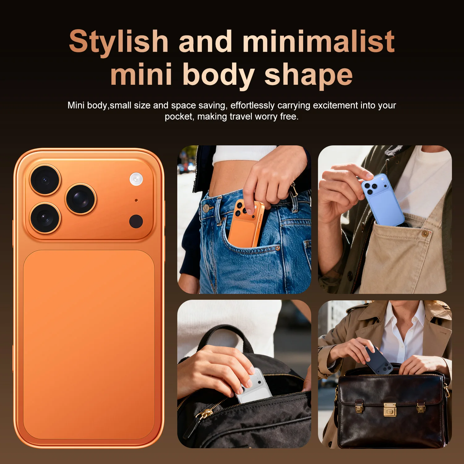 IVMI 1 7 Mini Smartphone 2GB+16GB Android 2MP+5MP Camera Bluetooth Wi-Fi Google gives special gifts to children