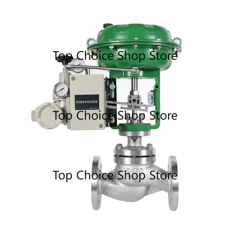 150LB Stainless Steel 304 316 1.6mpa WCB Globe Valve Regulating Pressure Flow Pneumatic Control Valve