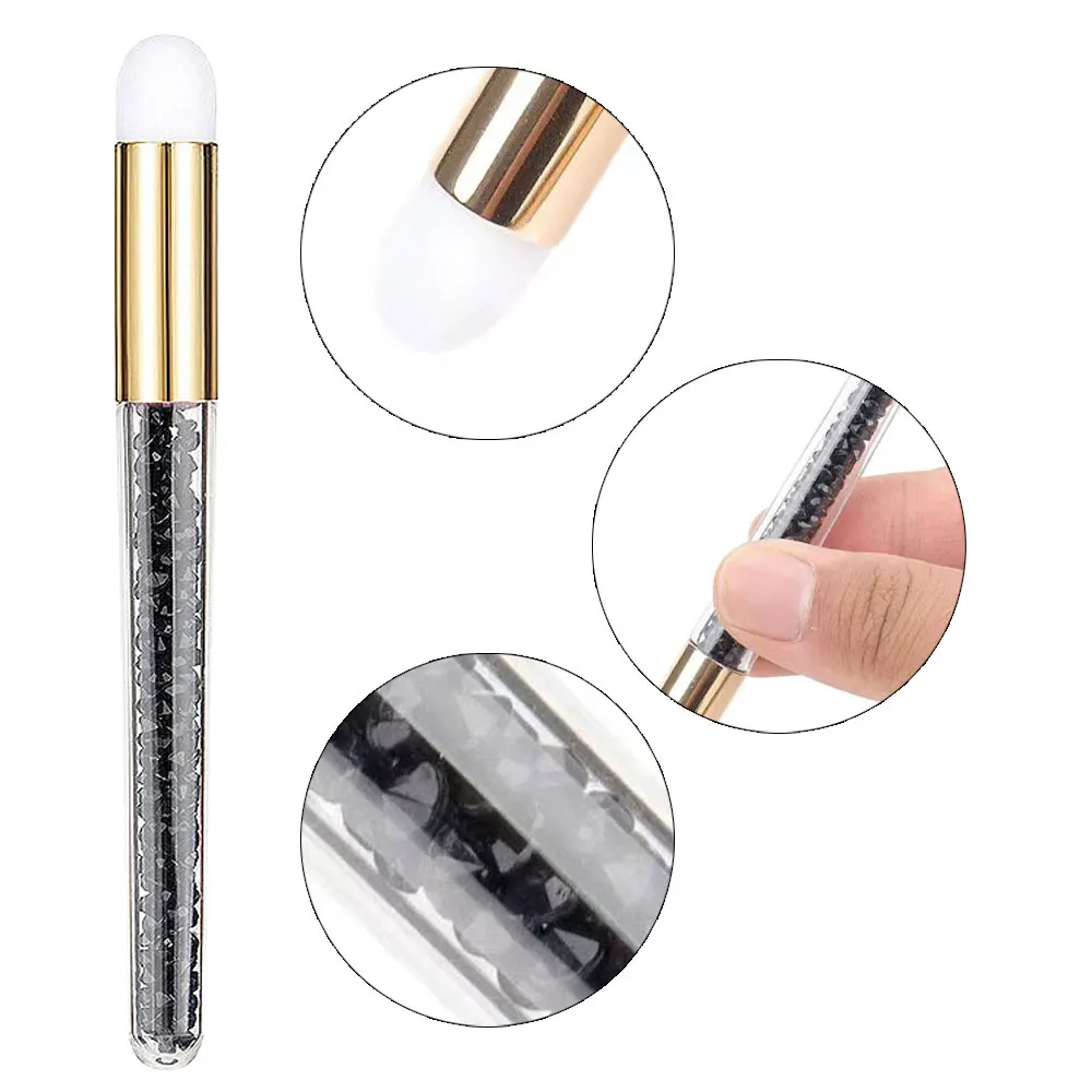 Pro Salon Lash Extension Cleaning Brush Set 60ml Empty Foam Bottle Long Rod Nose Brush Deep Cleansing Lash Wash Beauty Tools