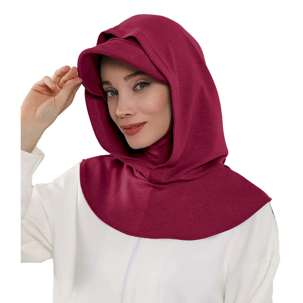 Amazon New Full Coverage Turban Hat, Simple Sun Protection Head Scarf Cap with Neck Cover