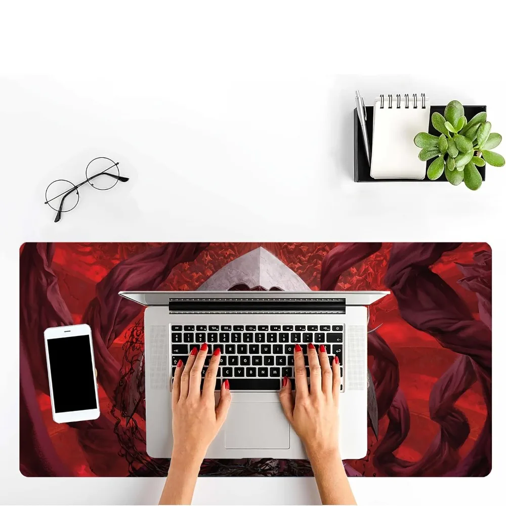 High-definition printed game mouse pad, mouse pad with a non-slip base, super smooth keyboard pad alfombrillas para escritorio