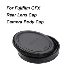 For Fujifilm GFX mount Lens Rear Cap or Camera Body Cap or Cap Set Plastic Black Lens Cover Lid for GFX50R GFX50S GFX100 GFX100S