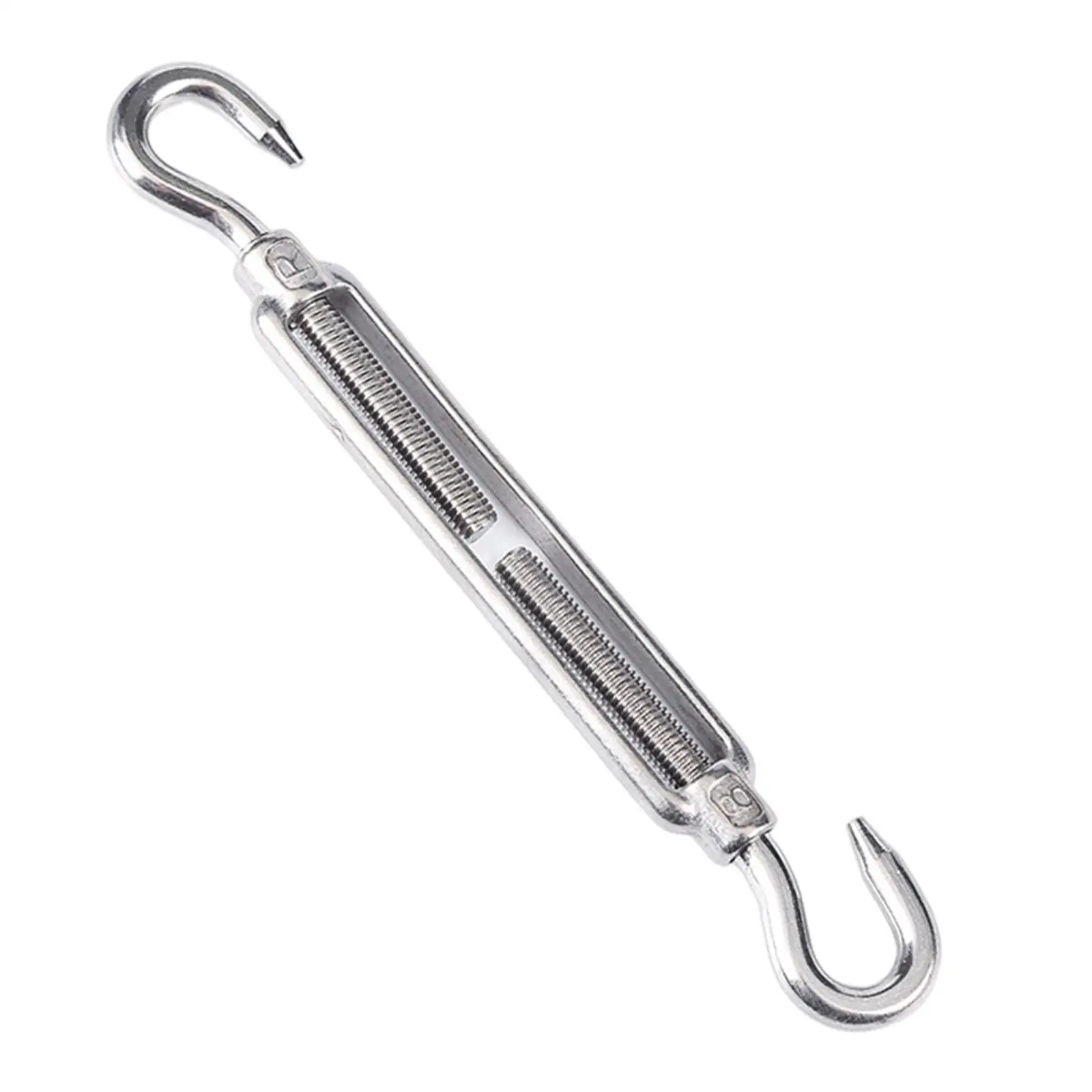 Adjustable Patio Turnbuckle Wire Rope Tension Stainless Steel Shade Sail Hardware Hook Strainer for Rectangle Square Sun Sail