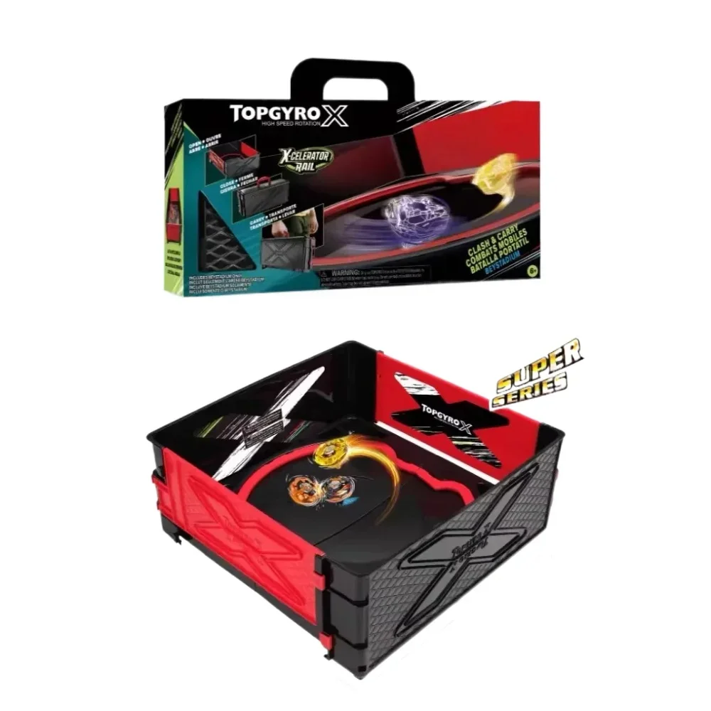 Takara Tomy X Gyro Metal Top Fighting Game Battle Arena, A Gift for Children and Boys