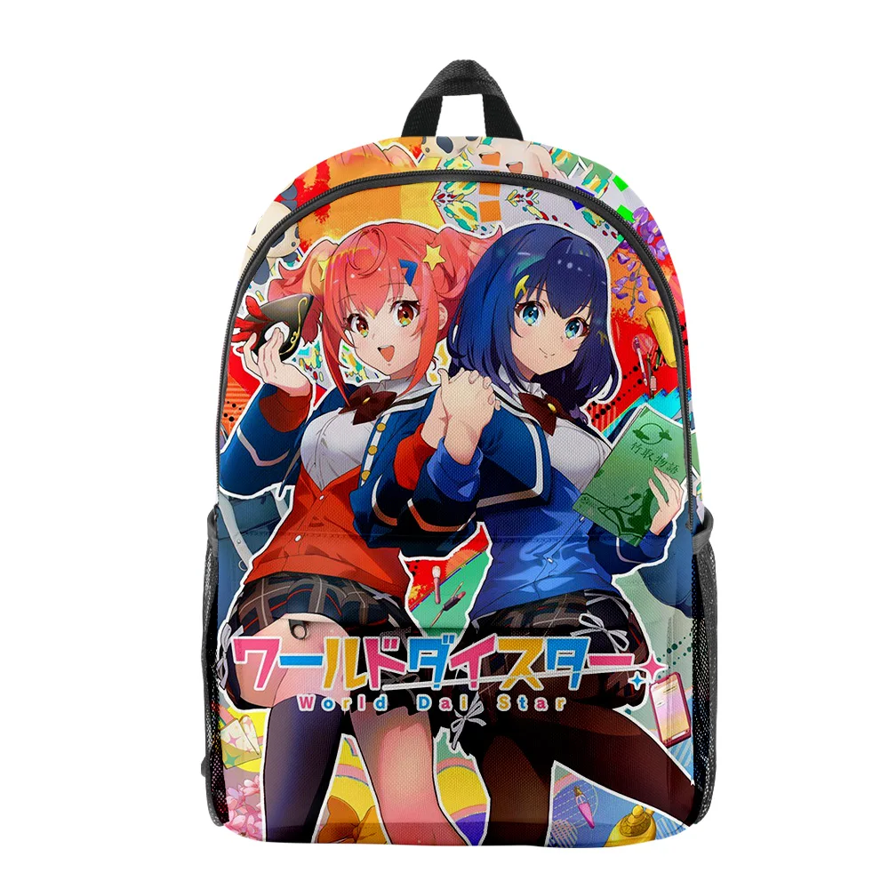 

World Dai Star Harajuku New Anime Backpack Adult Unisex Kids Bags Daypack Backpack School Anime Bags Back To School