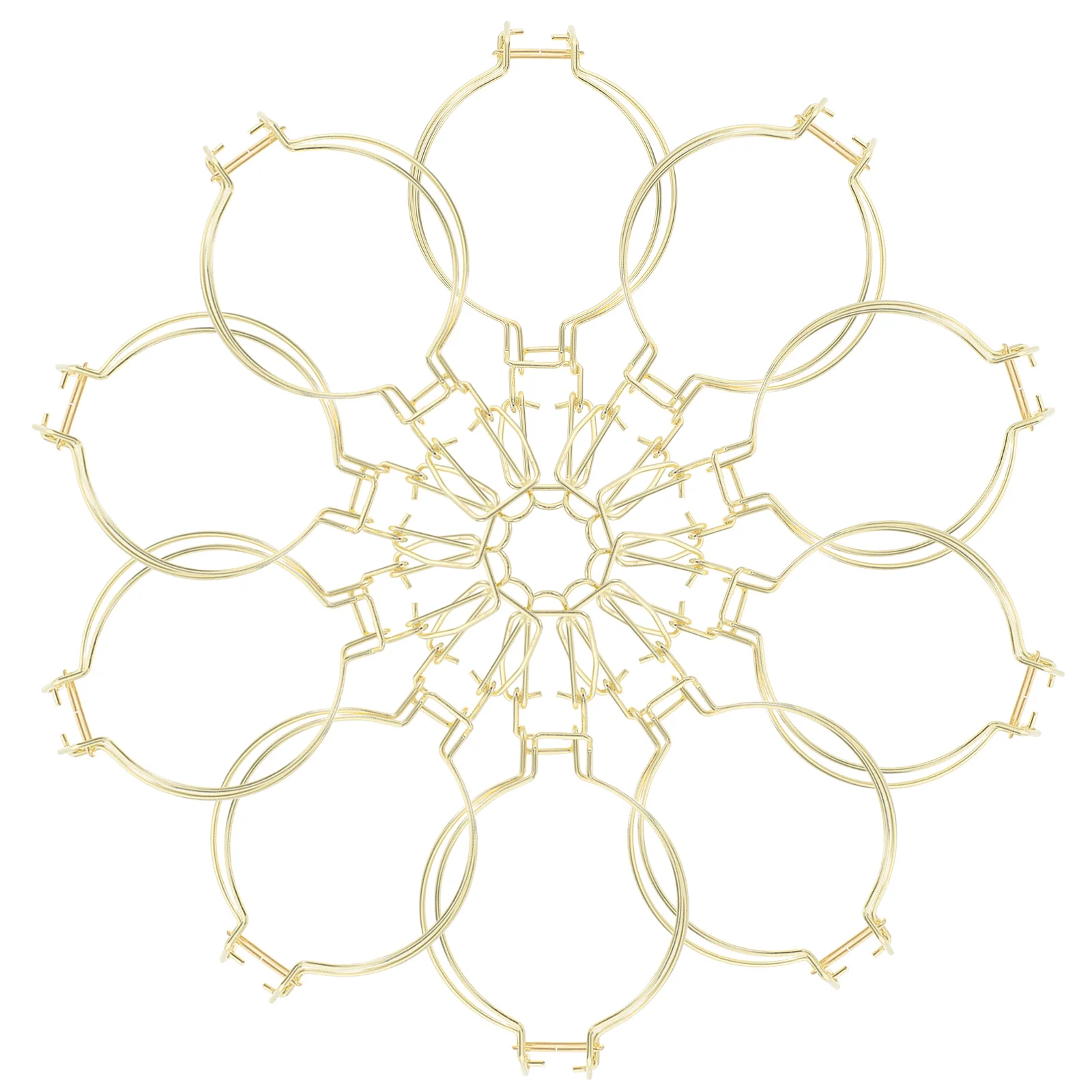 

10pcs Stainless Steel Sealing Jar Clips For Glass Containers Easy Locking Replacement Canning Fasteners Kitchen Storage