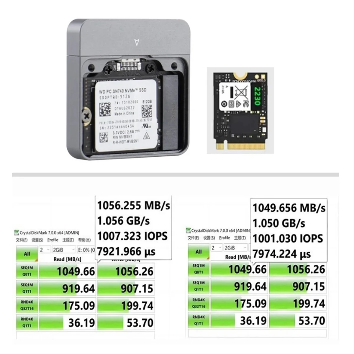 НОВЫЙ M.2 NVMe 2230 SSD-корпус – обзор и цена External Nvme Ssd