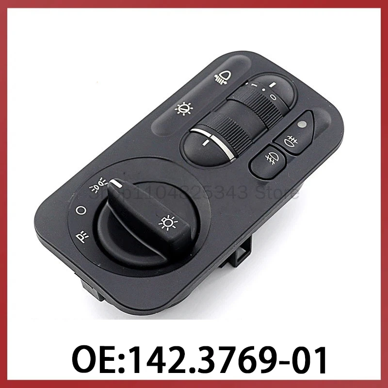 142.3769-01 for Lada LADA Automobile Body Accessories Headlight Fog Light Control Switch